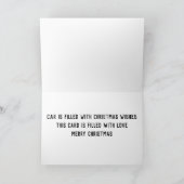 **HOLIDAY** WENSEN ZIJN "OP HUN MANIER"-KAART VOOR FEESTDAGEN KAART (Binnen)