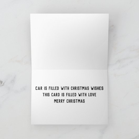 **HOLIDAY** WENSEN ZIJN "OP HUN MANIER"-KAART VOOR FEESTDAGEN KAART (Binnen)