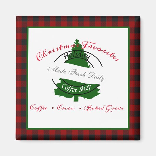 Holiday-werkbord magneet (Voorkant)