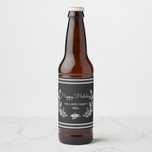 Holiday White Pine Bier Etiket (Voorkant)