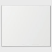 Holiday White Solid Color Cadeaupapier (Vlak)