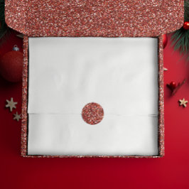 Holiday White Solid Color Tissuepapier