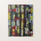 Holiday Windows New York Drugstore Santa NYC Legpuzzel (Verticaal)