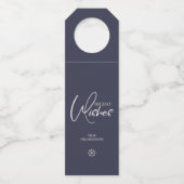 Holiday wint kerstflesje met Labels (Voorkant)