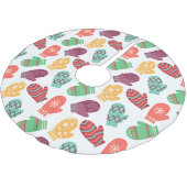 Holiday Winter Mittens Kerstboom Rok (Gekanteld)