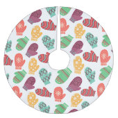 Holiday Winter Mittens Kerstboom Rok (Voorkant)