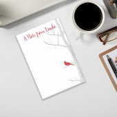 Holiday Winter Red Cardinaal Rustige Natuur Aangep Post-it® Notes