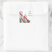 HOLIDAY WISHEERT DE SJABLOON VAN SEALS OF STICKERS (Tas)