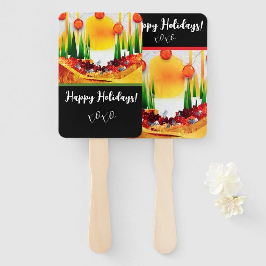 Holiday within the Pines! Handwaaier (Voorkant en achterkant)