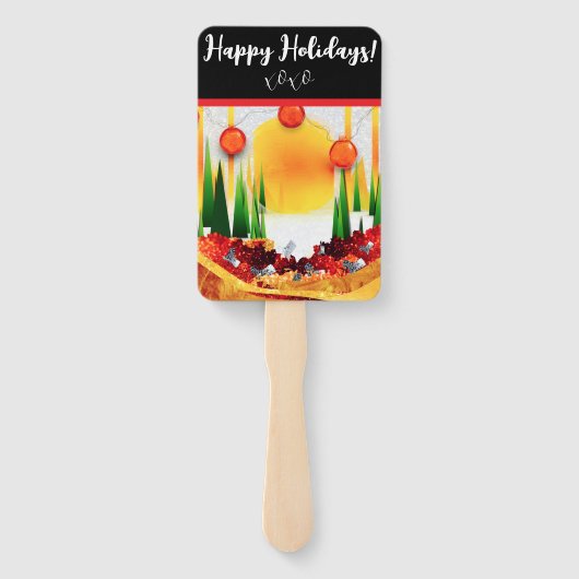 Holiday within the Pines! Handwaaier (Achterkant)