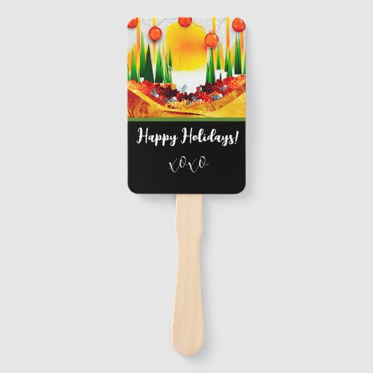 Holiday within the Pines! Handwaaier (Voorkant)