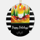 Holiday within the Pines! Keramisch Ornament (Links)