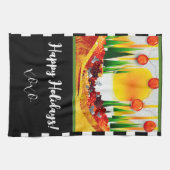 Holiday within the Pines! Theedoek (Horizontaal)