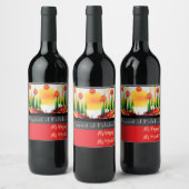 Holiday within the Pines! Wijn Etiket (Flessen)