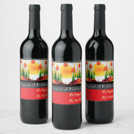 Holiday within the Pines! Wijn Etiket