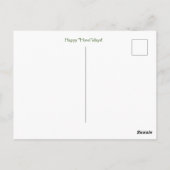 Holiday Wolf en Snow Happy Howlidays Briefkaart (Achterkant)