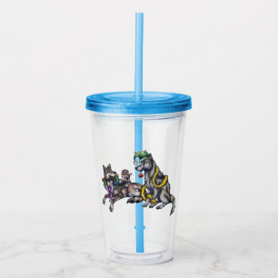 Holiday Wolves Acryl Drinkbeker