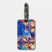 Holiday Wolves Bagagelabel (Achterkant verticaal)