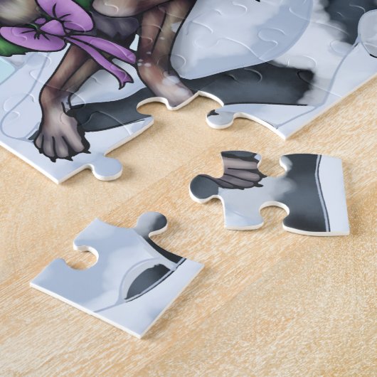 Holiday Wolves Legpuzzel (Zijkant)