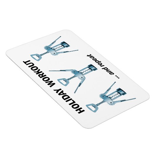 Holiday Workout Magneet (Rechterzijde)