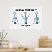 Holiday Workout Poster (Keuken)
