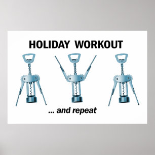 Holiday Workout Poster