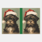 Holiday Wrapping Paper Flat Sheet Set of 3 (Voorkant 3)