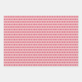 Holiday Wrapping Paper Set – Hearts & Flowers  (Voorkant 2)