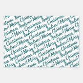 Holiday Wrapping Paper Set of 3 Sheets (Voorkant 2)