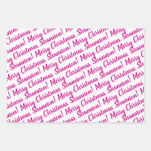 Holiday Wrapping Paper Set of 3 Sheets (Voorkant 2)