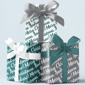 Holiday Wrapping Paper Set of 3 Sheets
