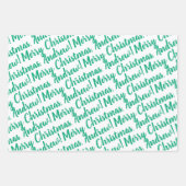 Holiday Wrapping Paper Set of 3 Sheets (Voorkant 2)