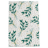 Holiday Wrapping Paper Sheets Medium Cadeauzakje (Achterkant)