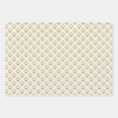 Holiday Wreath and Ornament Gift wrap sheets Inpakpapier Vel (Voorkant 2)