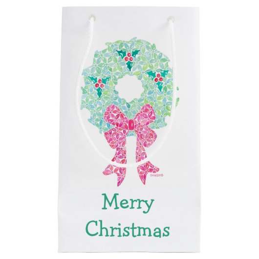 Holiday Wreath Cadeau van Sue Weidlich Klein Cadeauzakje (Voorkant)