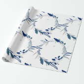 Holiday Wreath Cadeaupapier (Uitgerold)