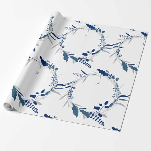 Holiday Wreath Cadeaupapier (Uitgerold)