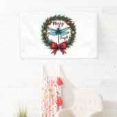 Holiday Wreath Dragonfly Spandoek (Insitu)