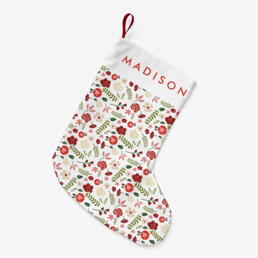 Holiday Wreath Kleine Kerstsok (Voorkant (Hangend))