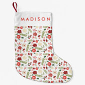 Holiday Wreath Kleine Kerstsok (Voorkant)