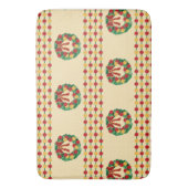 Holiday Wreath Knit Badmat (Voorkant Verticaal)