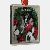 Holiday Wreath Lola B. Boston Ornament (Rechts)