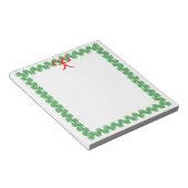 Holiday Wreath Notepad Notitieblok (Schuin)