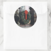 Holiday Wreath Sticker (Tas)