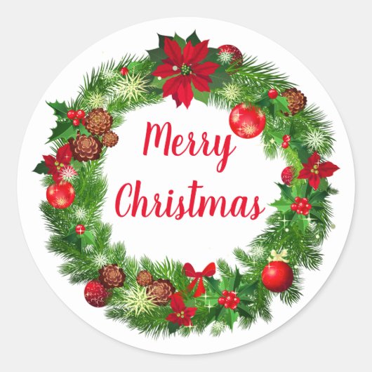 Holiday Wreator Stickers (Voorkant)