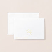 Holiday Yarn Balls Crafts Folie Kaarten (Met envelop)