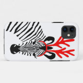 Holiday Zebra IPhone Case (Achterkant (horizontaal))