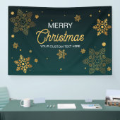 Holidays Christmas party backdrop  Spandoek (Beurs)