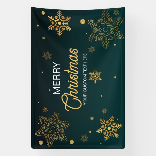 Holidays Christmas party backdrop  Spandoek (Verticaal)