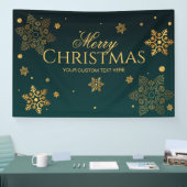 Holidays Christmas party backdrop  Spandoek (Beurs)